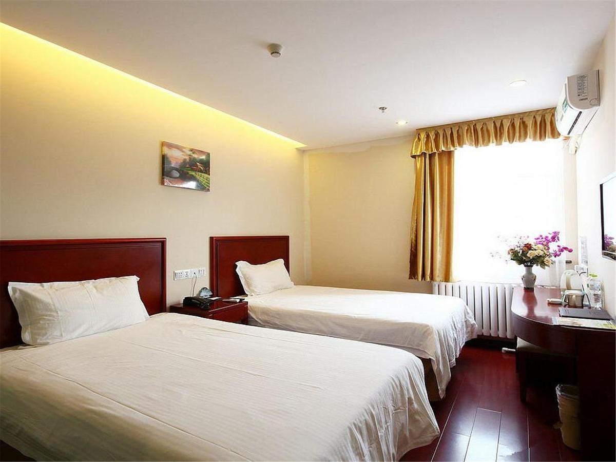 Greentree Inn Beijing Daxing Huangcun Qingyuan Road Metro Station Express Hotel Exteriör bild
